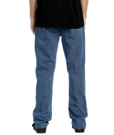 VOLCOM Solver Modern Fit Denim Deep River Blues Men's Denim Volcom 
