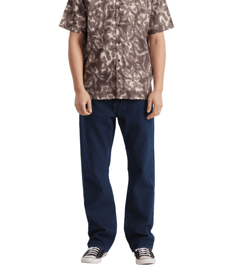 VOLCOM Kinkade Regular Fit Denim Cosmic Blue Men's Denim Volcom 