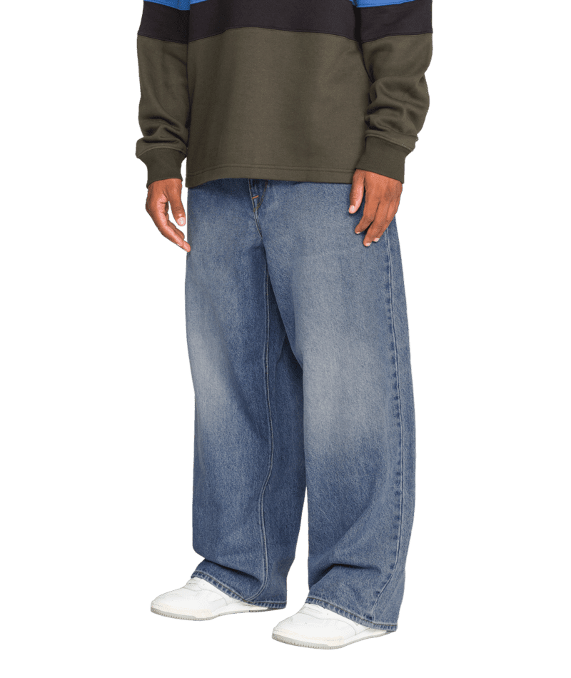VOLCOM Chillow Denim Pants Euro Light Blue Men's Denim Volcom 