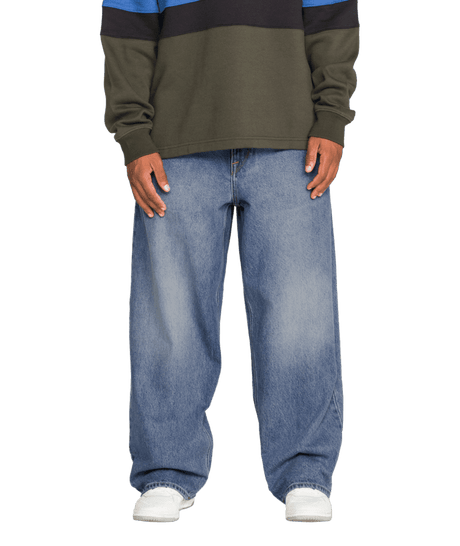 VOLCOM Chillow Denim Pants Euro Light Blue Men's Denim Volcom 