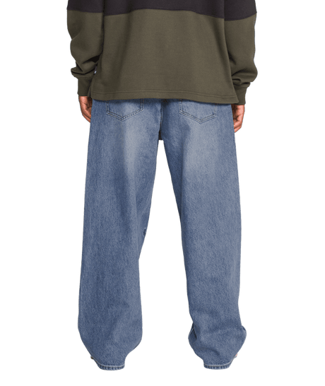 VOLCOM Chillow Denim Pants Euro Light Blue Men's Denim Volcom 