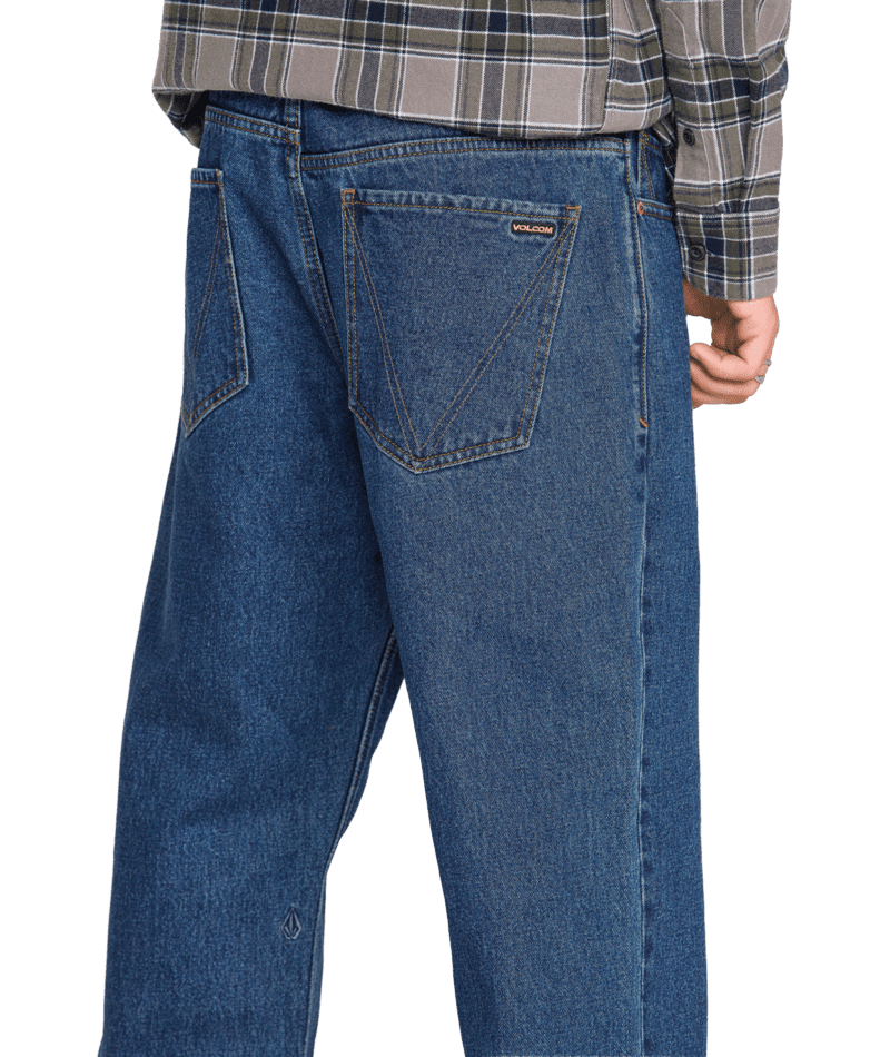 VOLCOM Pipe Dreams Denim Pants Dkstone Men's Denim Volcom 