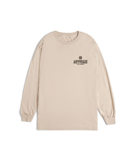AUTUMN Hat Co. Long Sleeve T-Shirt Sand Men's Long Sleeve T-Shirts Autumn 