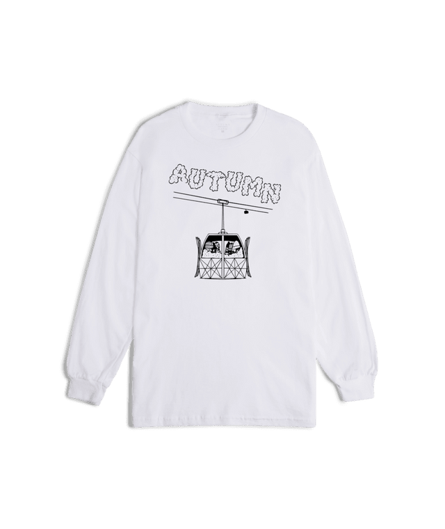 AUTUMN Safety Meeting Long Sleeve T-Shirt White Men's Long Sleeve T-Shirts Autumn 