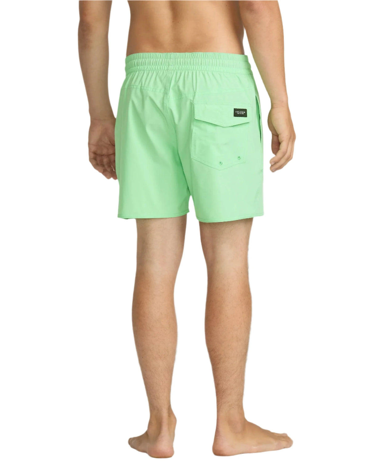 VOLCOM Lido Solid Trunk 16" Boardshort Jade Cream Men's Boardshorts Volcom 