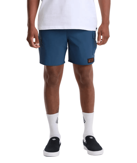 VOLCOM Truly Lib Work Trunk Midnight Blue Men's Boardshorts Volcom 