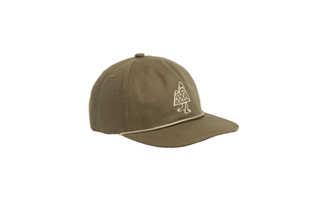 AUTUMN Canvas 5 Panel Hat Olive Men's Hats Autumn 