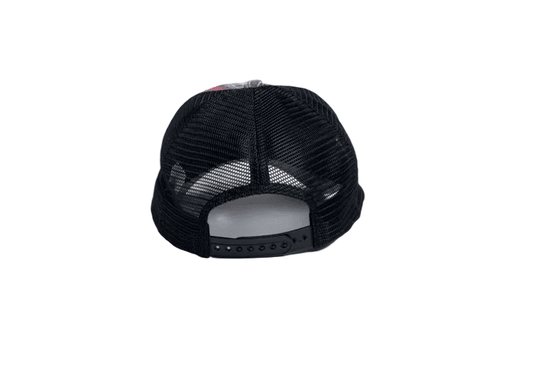 CORDUROY Plaid Trucker Hat Red Men's Hats Corduroy 