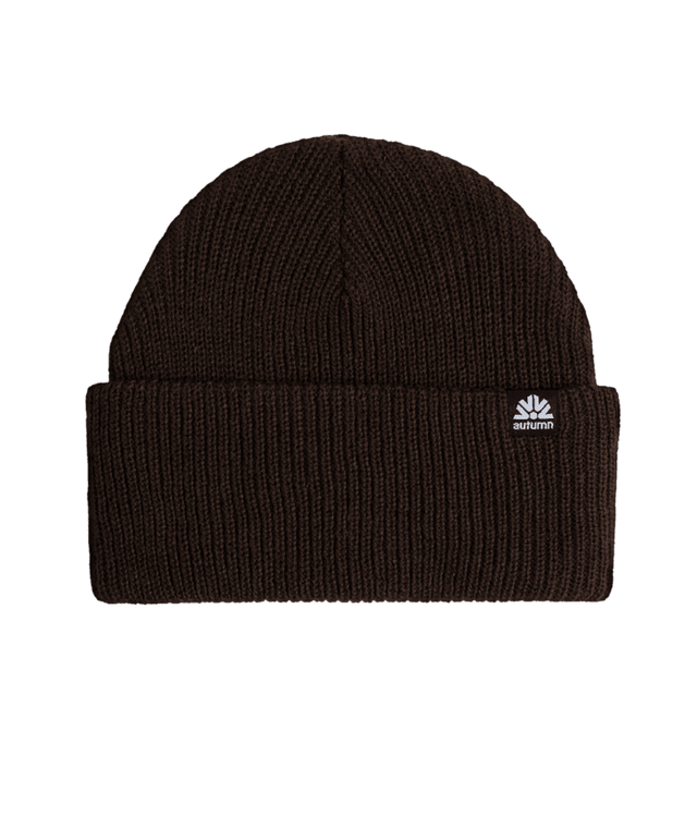 AUTUMN Simple Solid Beanie Brown Men's Beanies Autumn 