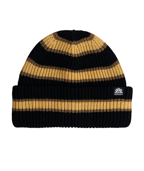 AUTUMN Slacker Beanie Black Men's Beanies Autumn 