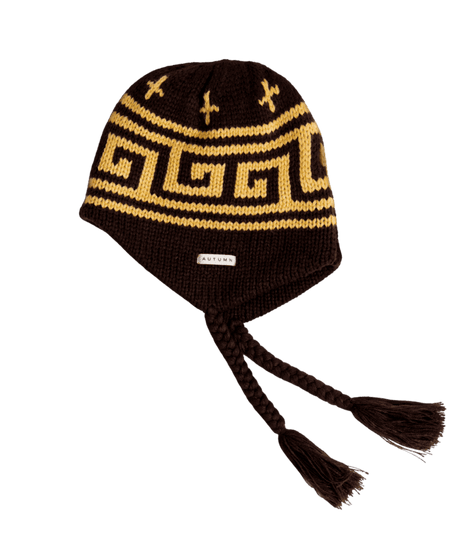 AUTUMN Niseko Ear Flap Beanie Chocolate Men's Beanies Autumn 