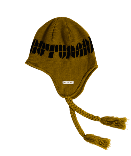 AUTUMN Soy Ear Flap Beanie Dijon Men's Beanies Autumn 