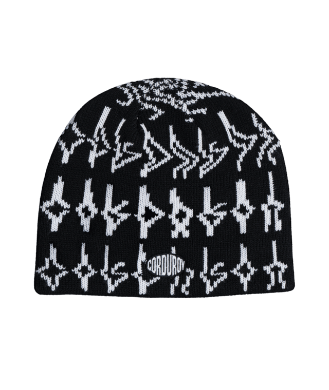 CORDUROY Tracers Skully Beanie Black Men's Beanies Corduroy 