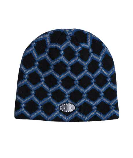 CORDUROY Keep Out Skully Beanie Black Men's Beanies Corduroy 