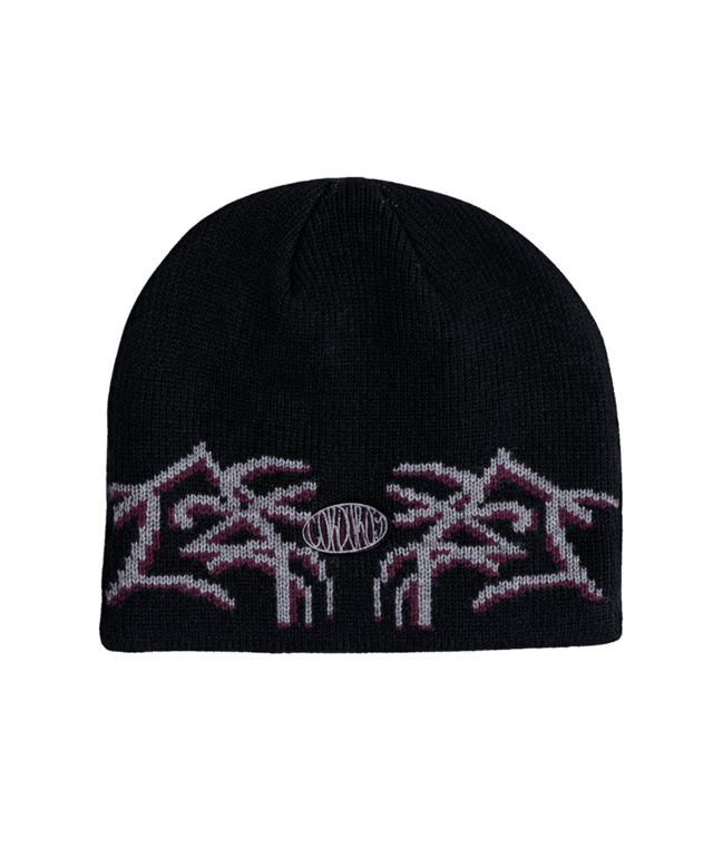 CORDUROY Airbrush By Egan Wint Skully Beanie Black Men's Beanies Corduroy 