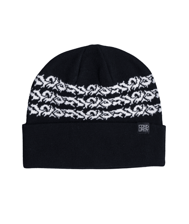 CORDUROY Prickly Beanie Black Men's Beanies Corduroy 