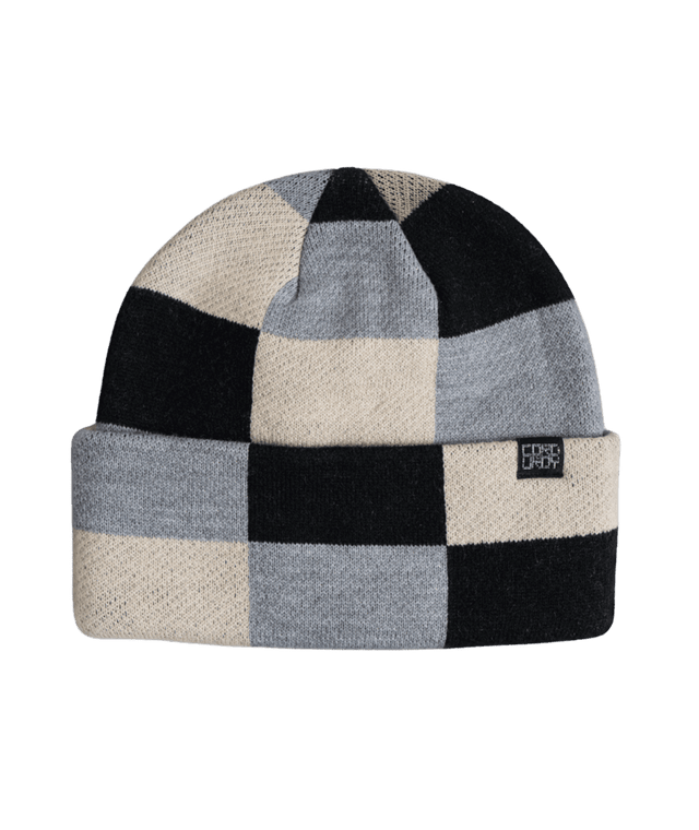 CORDUROY Squared Beanie Natural Men's Beanies Corduroy 