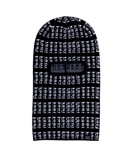 CORDUROY Studs Mask Black Winter Face Masks Corduroy 