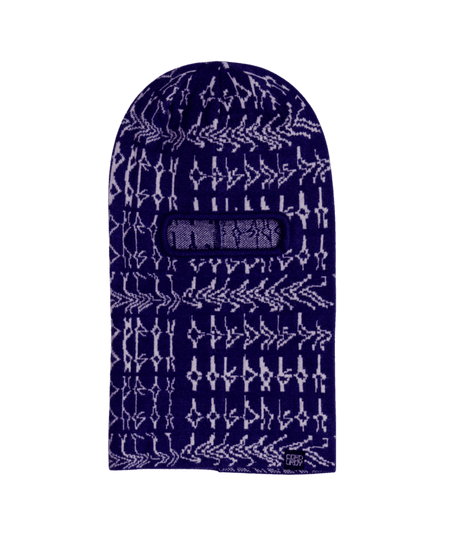 CORDUROY Tracers Mask Purple Winter Face Masks Corduroy 