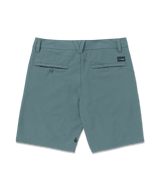 VOLCOM Slub Frickin Cross Shred Hybrid Shorts Service Blue Men's Hybrid Shorts Volcom 
