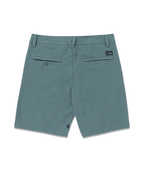 VOLCOM Slub Frickin Cross Shred Hybrid Shorts Service Blue Men's Hybrid Shorts Volcom 