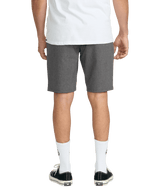 VOLCOM Frickin Cross Shred Static Hybrid Shorts Charcoal Heather Men's Hybrid Shorts Volcom 