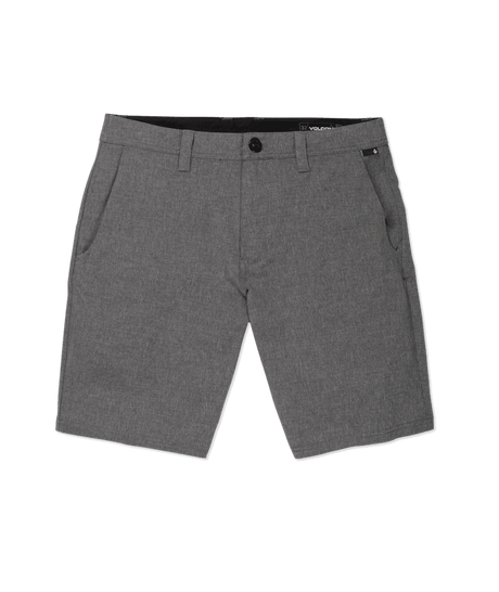 VOLCOM Frickin Cross Shred Static Hybrid Shorts Charcoal Heather Men's Hybrid Shorts Volcom 