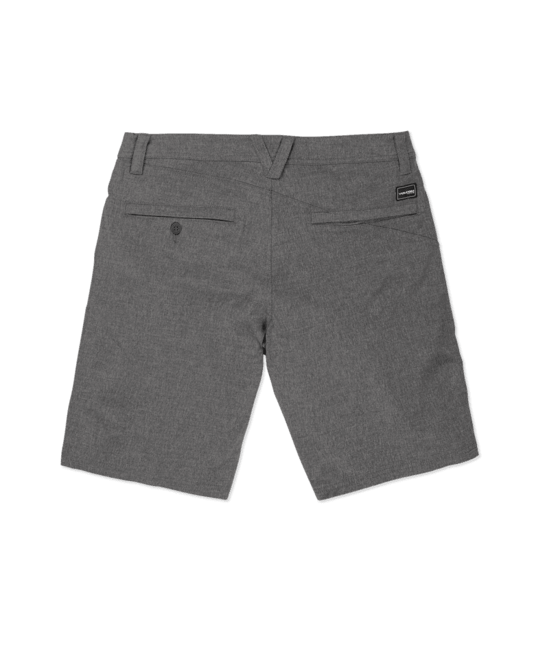 VOLCOM Frickin Cross Shred Static Hybrid Shorts Charcoal Heather Men's Hybrid Shorts Volcom 