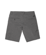 VOLCOM Frickin Cross Shred Static Hybrid Shorts Charcoal Heather Men's Hybrid Shorts Volcom 