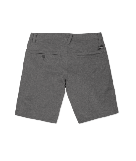 VOLCOM Frickin Cross Shred Static Hybrid Shorts Charcoal Heather Men's Hybrid Shorts Volcom 
