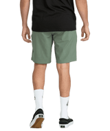 VOLCOM Frickin Cross Shred Static Hybrid Shorts Light Olive Men's Hybrid Shorts Volcom 