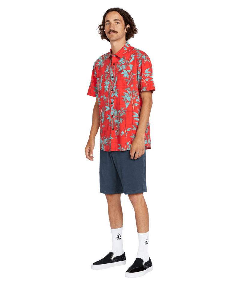 VOLCOM Frickin Cross Shred Static Hybrid Shorts Midnight Blue Men's Hybrid Shorts Volcom 