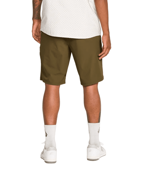 VOLCOM Frickin Cross Shred Hybrid Shorts Sage Leaf Men's Hybrid Shorts Volcom 