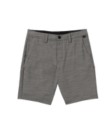 VOLCOM Slub Frickin Cross Shred Hybrid Shorts Pewter Men's Hybrid Shorts Volcom 