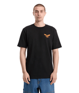 VOLCOM Hammered Split T-Shirt Black Men's Short Sleeve T-Shirts Volcom 