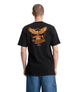 VOLCOM Hammered Split T-Shirt Black Men's Short Sleeve T-Shirts Volcom 