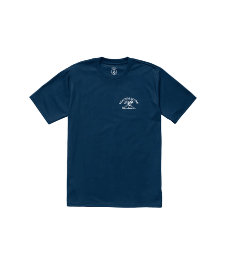 VOLCOM Crosscut Workwear T-Shirt Dust Bowl Indigo Men's Short Sleeve T-Shirts Volcom 