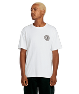 VOLCOM Logo Stamp T-Shirt White Men's Short Sleeve T-Shirts Volcom 