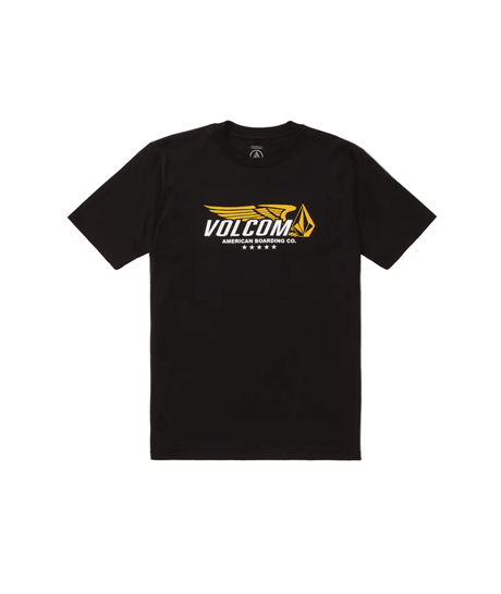 VOLCOM Speeder T-Shirt Black Men's Short Sleeve T-Shirts Volcom 
