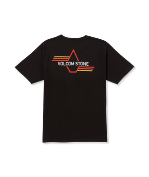 VOLCOM Stone Tanker T-Shirt Black Men's Short Sleeve T-Shirts Volcom 