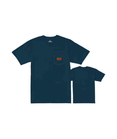 VOLCOM Work Certifico T-Shirt Navy Men's Short Sleeve T-Shirts Volcom 