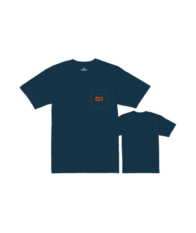 VOLCOM Work Certifico T-Shirt Navy Men's Short Sleeve T-Shirts Volcom 