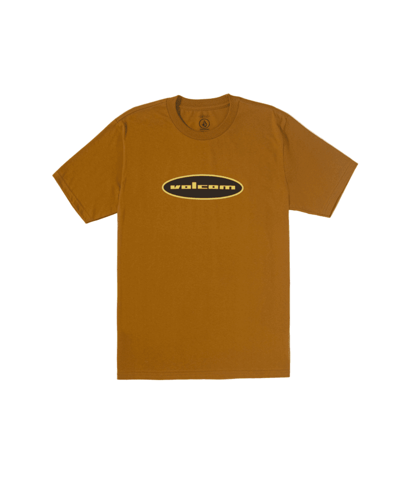 VOLCOM Quone T-Shirt Major Brown Men's Short Sleeve T-Shirts Volcom 