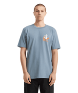 VOLCOM Grindit T-Shirt Blue Wash Men's Short Sleeve T-Shirts Volcom 