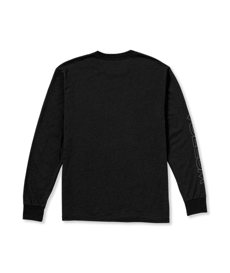 VOLCOM Divided Tech Long Sleeve T-Shirt Black Men's Long Sleeve T-Shirts Volcom 