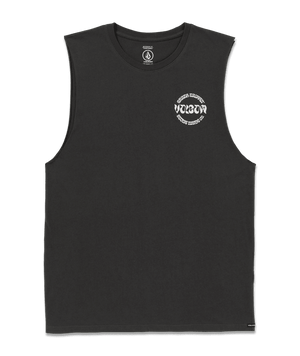VOLCOM Stoneature Sleeveless T-Shirt Stealth Men's Tank Tops Volcom 