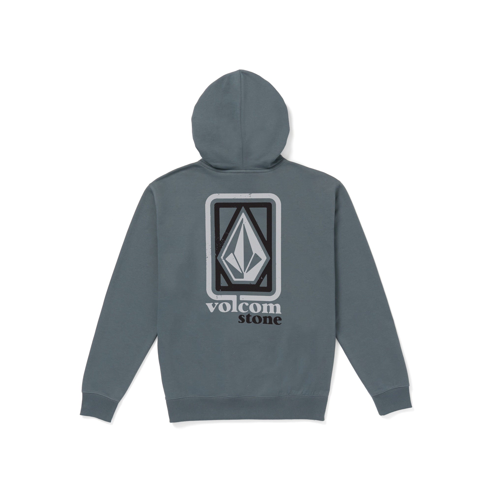 VOLCOM Youth Stoned Bubbled Pullover Hoodie Dark Slate Boy's Pullover Hoodies Volcom 