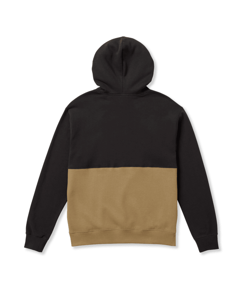 VOLCOM Divided Pullover Hoodie Sand Brown Men's Pullover Hoodies Volcom 
