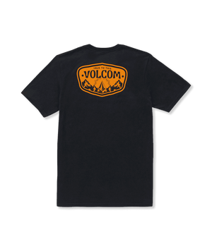 VOLCOM Mountainside Tech T-Shirt Black Men's Short Sleeve T-Shirts Volcom 