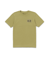 VOLCOM Peripheral Tech T-Shirt Vintage Green Men's Short Sleeve T-Shirts Volcom 